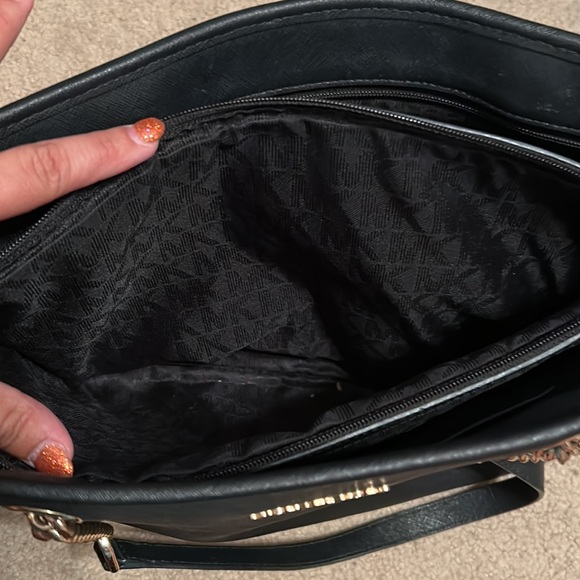 Black Michael Kors Purse - Picture 10 of 17